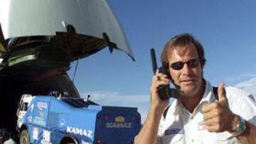 <b>DECIDIDO. </b>Auriol dice tener todas las garantías de seguridad en Mauritania para una carrera que no tiene las dimensiones del actual Dakar, pero que se disputa en África.