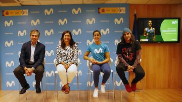 PRESENTACION PATROCINIO TECNICO MOVISTAR CAROLINA MARIN