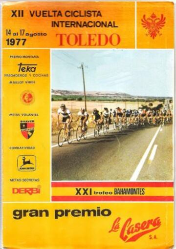 Cartel de la Vuelta a Toledo de 1977