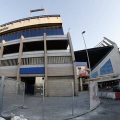 Empiezan los trabajos para la demolición del Vicente Calderón