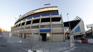 Comenz&oacute; el desmontaje del Vicente Calder&oacute;n.
 