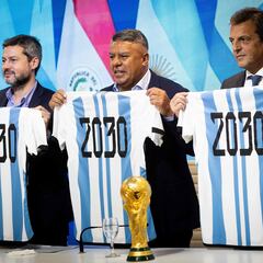 AFA president says World Cup 2030 will cost Argentina nothing
