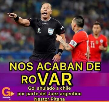 Los mejores memes que dejó la victoria de Chile ante Colombia