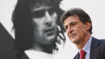 Mario Kempes, exdelantero del Valencia