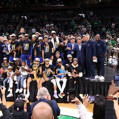 The Golden State Warriors win the finals and are the 2022 NBA champions