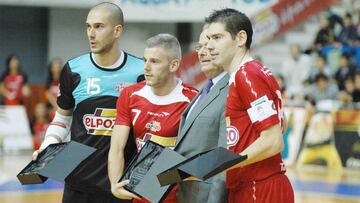 Rafa Fernández, en sus años en ElPozo Murcia donde militó hasta junio de 2016.