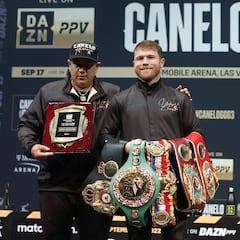 El récord de Canelo Álvarez en el fin de semana del 15 de septiembre