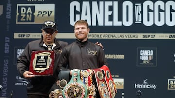 El r¨¦cord de Canelo ?lvarez en el fin de semana del 15 de septiembre