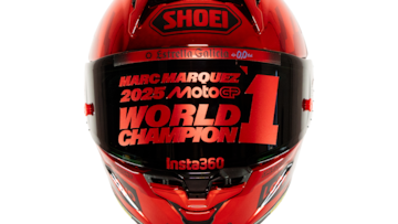 El casco edición limitada de Marc Márquez.