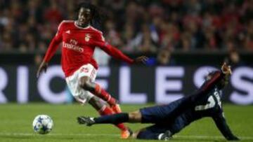 Griezmann, en el partido de ayer.