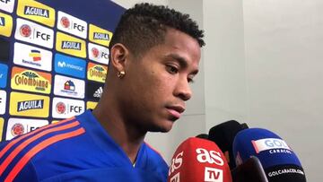 Wilmar Barrios habló con la prensa en Yokohama, donde se prepara la Selección Colombia para esta fecha FIFA.
