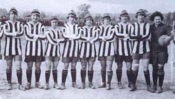 El Dick Kerr&#039;s Ladies, equipo de 1920.