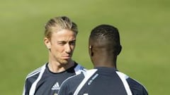 Guti continúa ejercitándose al margen