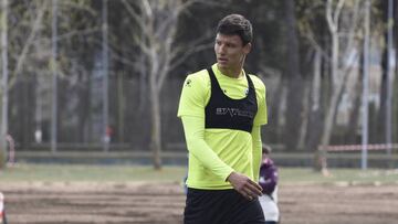 Musto, jugador del Huesca