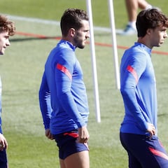 Simeone apuesta por el tridente: João Félix, Griezmann y Suárez