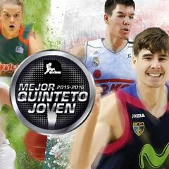 Quinteto joven: Doncic, Yusta, los Hernangómez y Hakanson