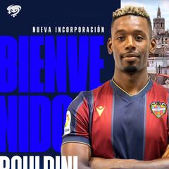 Bouldini refuerza la delantera del Levante hasta 2027