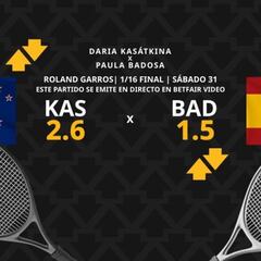 Daria Kasátkina vs. Paula Badosa: horario, dónde ver, estadísticas y pronósticos