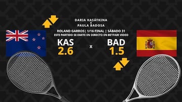 Daria Kasátkina vs. Paula Badosa: horario, dónde ver, estadísticas y pronósticos