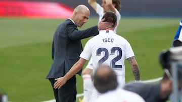 Isco no se despide de Zidane