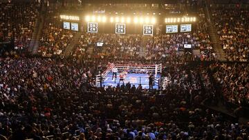 Imagen del Canelo vs Jacobs. 