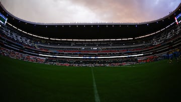   General View Stadium during the game America vs Pachuca, corresponding to seconf leg of great Final of the Torneo Clausura 2023 of the BBVA MX Womens League, at Azteca Stadium, on June 05, 2023.

<br><br>

Vista General del Estadio durante el partido America vs Pachuca, Correspondiente al partido de Vuelta de la Gran final del Torneo Clausura 2023 de la Liga BBVA MX Femenil, en El Estadio Azteca, el 05 de Junio de 2023