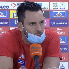 Sebastián Viera, molesto: "Junior no tiene un súper equipo"