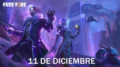 Códigos Free Fire de hoy 11 de diciembre de 2021; todas las recompensas gratis