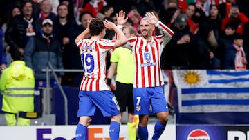 JULIAN ALVAREZ y Griezmann.