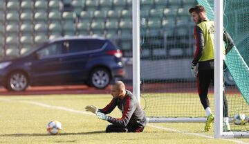 Pau López y De Gea



