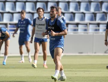 Elady Zorrilla se entrena con el Tenerife.