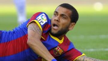 Daniel Alves, objetivo de la Juventus.