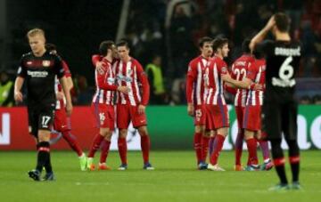 Bayer Leverkusen - Atletico Madrid: In Pictures