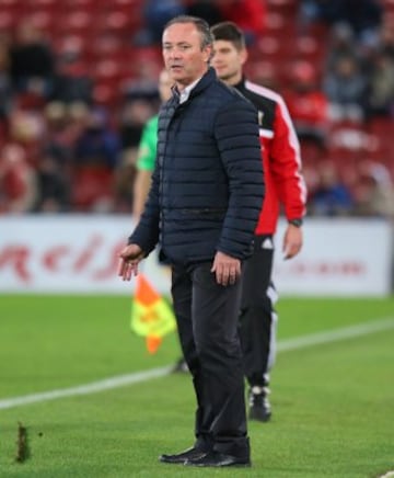 Juan Ignacio Martínez se estrenó como técnico del Almería.