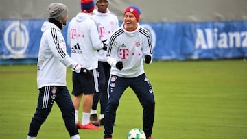 James Rodríguez, jugador del Bayern Múnich