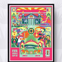 Presentan el póster de Guadalajara como sede del Mundial 2026