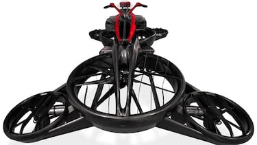 Esta es la primera moto voladora del mundo; cuesta más de 15 millones de pesos