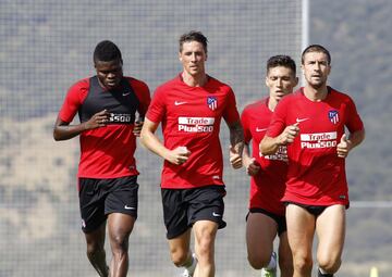 Fernando Torres, Gabi, Thomas Partey y Kranevitter