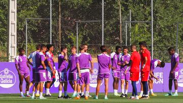 Valladolid. 10/7/2023. Primer entrenamiento del Real Valladolid de la temporada 2023/24.
Photogenic/Miguel Ángel Santos