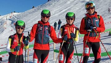 España, bronce en relevos mixtos de esquí de montaña