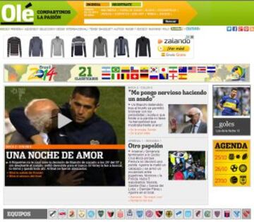 Portadas de la prensa extranjera