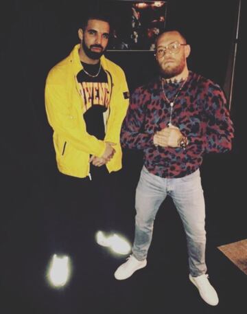 'The Notorious' también se rodea de estrellas: Bono, Drake, Justin Timberlake, Cristiano Ronaldo, Jlo,