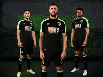 Tercera equipación del Bournemouth.