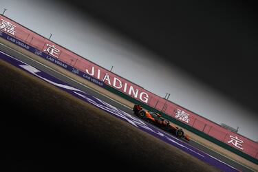 Oscar Piastri durante el Gran Premio de China de la Fórmula 1 celebrado en el Circuito Internacional de Shanghái.