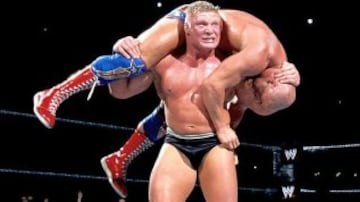 WrestleMania 19. Brock Lesnar derrotó a Kurt Angle