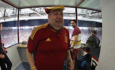 Joy for Manolo 'El del Bombo' as iconic drum is recovered