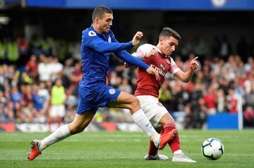 Mateo Kovacic in action against Arsenal.