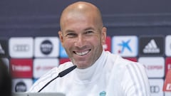 Zidane: "Yo veo a Cristiano en el Madrid hasta que se retire"