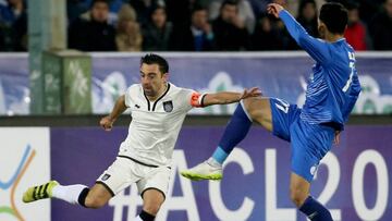 Xavi se queda fuera de la Champions de Asia por penaltis