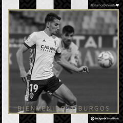 Álex Alegría, nuevo delantero para el Burgos
